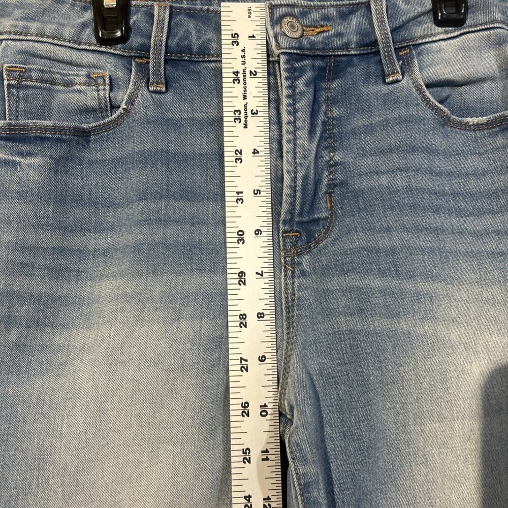Old Navy Womens Jeans Size 6 Pop Icon Skinny High Rise Secret Slim Pockets Blue - Picture 4 of 9